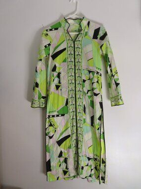 Vintage Pucci Style Print Tunic Small